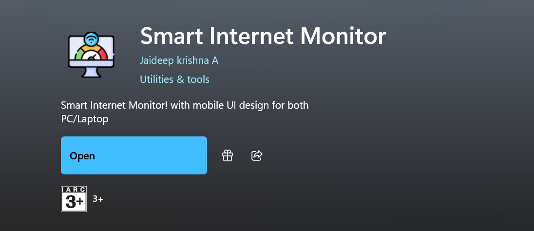 Smart Internet Monitor
